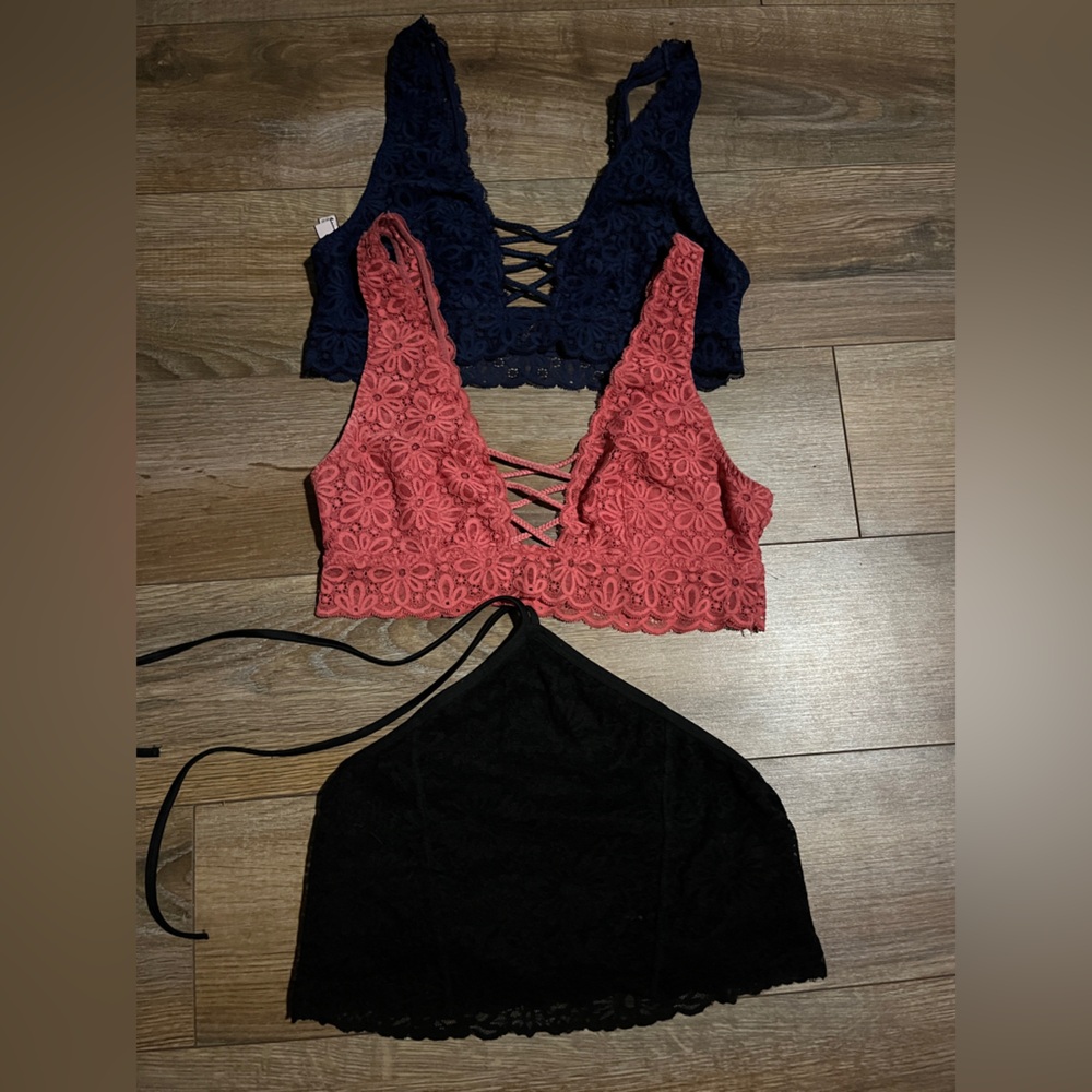 Lot of 3 Victoria’s Secret bralettes